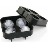 Hype Store Silikon Buz Kalıbı Top 4'lü 45 mm (Tbk-45) - Option-1 - 001-Renkli