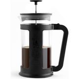 Hype Store - Smart French Press: Yaklaşık 1l Kapasiteli Kahve Hazırlayıcı - Siyah Polipropilen Gövde - Bulaşık Makinesinde Yıkanabilen Borosilikat Cam Sürahi - Paslanmaz Çelik Filtre Sistemi - Option-1 - 001-Renkli