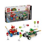Hype Store Super Mario: Mario Kart – Baby Mario ile Baby Luigi 72034, 8 Yaş ve Üzeri Erkek ve Kız Çocukları Için Yaratıcı Oyuncak Yapım Seti, Doğum Günü Hediyesi (321 Parça) - Option-1
