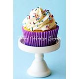 Hype Store Takribi 200 Adet Büyük Boy Mor Muffin Kek Kalıbı, Cupcake Kağıdı, Browine Kalıbı 50X40 mm - 50 x 40 mm