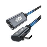 Hype Store Usb-C To HDMI Adaptör 4K@30Hz – Type-C Görüntü Aktarıcı – iPhone ile Uyumlu, MacBook ile Uyumlu, Laptop, Tablet Uyumlu – Dayanıklı Örgü Kablo – Tak & Çalıştır Otgth - Option-1