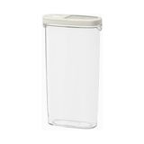 Hype Store Vakumlu Kapaklı Saklama Kabı Beyaz Silikon Kauçuk Beyaz 8X30 cm 1 Adet Büyük Boy - Standart