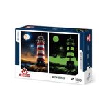 Hype Store Yıldız Kapısı 1000 Parça Neon Puzzle - 01-Mavi