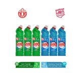 Hyper Hypo 3x750 gr Çam Tazeliği + 3x750 gr Okaliptus Ferahlığı Ultra Çamaşır Suyu