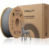 Hyper Pla Filament 1,75 Mm, Resmi Filament 1,75 mm Pla, 3D Yazıcı Filamenti, Yüksek Hızlı Baskı Için, Uzun Ömürlü ve Dayanıklı, Boyut Hassasiyeti +/-0,03 Mm, 1 Kg/makara (Gri)