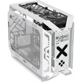 Hyper Rocket X-ERA Print Stream M-ATX 6 Argb Fan Open Frame Oyuncu Kasası - Beyaz