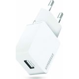 HyperGear 10W 2.1A USB Duvar Şarj Cihazı - Kompakt Ev ve Ofis Adaptörü - Beyaz