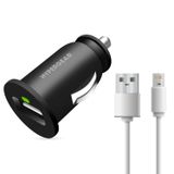 Hypergear 2.1A 2X iPhone Uyumlu Lightning Siyah Hızlı Araç Şarj Aleti Set