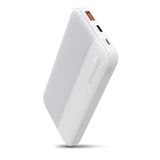 Hypergear Powerbank 10.000 mAh 20W Usb-C PD + 18W USB Hızlı Şarj Beyaz Renkli