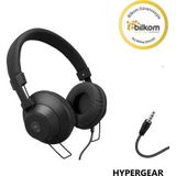 Hypergear V50 3.5Mm Jack Girişli Mikrofonlu Kablolu Kulaküstü Kulaklık Siyah