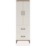 Hyperion Dolap 2 Raflı 3 Çekmeceli 2 Kapaklı 60X44X182 Çam-Aytaşı - Atlas Çam