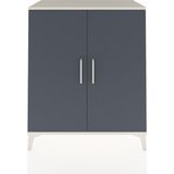 Hyperion Şifonyer 2 Kapaklı 88X44X106 Antrasit-Aytaşı
