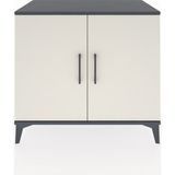 Hyperion Şifonyer 2 Kapaklı 88X44X80 Antrasit-Aytaşı