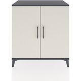 Hyperion Şifonyer 2 Kapaklı 88X44X96 Antrasit-Aytaşı