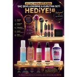 Hypernatura 5’li Premium Bakım Seti + Profesyonel Saç Şekillendirme & Kurutma Seti HEDİYE | Keratin, Body Mist, Hair Mist, Nemlendirici Krem, 6 Aktif Şampuan