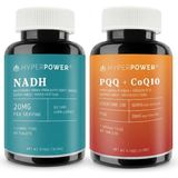 Hyperpower NADH (20mg) & PQQ (20mg) + CoQ (100mg) 2 li Set 60 Tablet 2 Aylık Kullanım (Made In USA)