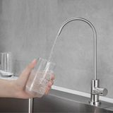 Hyperwell Inox 304 Paslanmax Lüx Musluk - Tüm Tezgah altı ürünlerle uyumlu