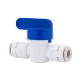 Hyperwell Su Arıtma Cihazı Plastik Ara Vana 1/4’’ Quick - 6mm