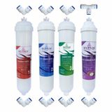 Hypnos Reverse Osmosis System Kapalı Kasa Su Arıtma Cihazı Için 4Lü Filtre Seti