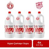 Hypo Çamaşır Suyu 2,5 kg x 4 Adet - 10 lt