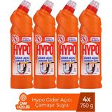 Hypo Gider Açıcı Çamaşır Suyu Çam Tazeliği 750 gr x 4 Adet - 750 ml