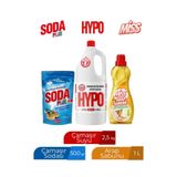 Hypo Soda Plus 500 gr + Hypo Çamaşır Suyu 2,5 kg + Miss Arap Sabunu 1000 ml