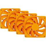 Hyte FA12 Astral Orange 120MM 4’lü Kasa Fanı (FAN-HYTE-FA12-AO-4)