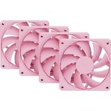 Hyte FA12 Strawberry Milk 120MM 4’lü Kasa Fanı (FAN-HYTE-FA12-SM-4 ) - Pembe
