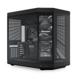 Hyte Y70 Touch Pitch Black Temperli Cam Usb 3.2 E-atx Dual Chamber Bilgisayar Kasası