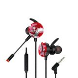 Hytech HY-GK4 Kırmızı Kamuflaj Kulakiçi Oyuncu Kulaklık