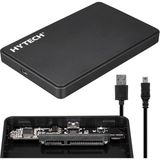 Hytech HY-HDC21 2.5’’ USB 2.0 Sata Harici Hard Disk Kutusu Siyah - Çok Renkli