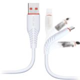 Hytech HY-X235 Beyaz 1.2M 3A Micro USB Data