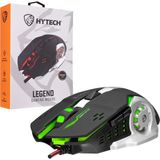 Hytech Hy-X9 Legend Oyuncu Mouse Siyah Led Işıklı - Renkli