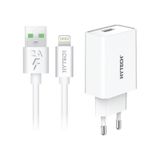 Hytech HY-XE22 Beyaz 2.1A Lightning Kablolu Duvar Şarjı