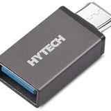 Hytech HY-XO10 Gümüş Metal Gövde USB F to MicroUSB M OTG Çevirici