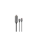 Hytech HY-XO54 Görüntü Aktarıcı Kırmızı-Siyah USB-F to HDMI 1m Mobil Telefon Uyumlu Kablo 550.30.20.0013