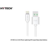 Hytech HYX93 1 mt 2.A Beyaz iPhone Lightning