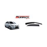 Hyundai Accent 2011-2017 Blue Cam Rüzgarlığı