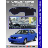 Hyundai Accent Admire-Milenium (2000-2005) Torpido Örtüsü Kaymaz Tam Uyum Çatlamayı Önler