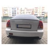 Hyundai Accent Admire Uyumlu Body Kit Difüzör 4 Çıkış Yuvarlak Siyah Model 2