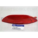Hyundai Accent Blue 2011-2018 Arka Tampon Reflektörü Sol (Oem No: 92405-1R000)