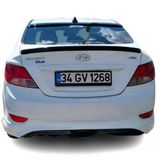 Hyundai Accent Blue (2011-2019) Arka Tampon - Eki (Plastik)