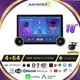Hyundai Accent Blue DUAL KNOB 11.8" 2011-2013 Model 4GB + 64GB Android 13 Kablosuz Carplay Navigasyon Multimedya