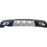 Hyundai Accent Blue Uyumlu Difizor Cift Egzoz Gorunumlu Tampon Eki