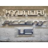 Hyundai Accent Era 2006-2010 1.6 Bagaj Yazısı 3’lü Set | Çift Taraflı Bantlı | Oto Aksesuar