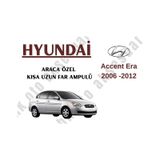 Hyundai Accent Era 2006-2012 Kısa Uzun Far Ampulü H4