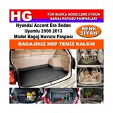 Hyundai Accent Era 2006 2013 Siyah Bagaj Havuzu Paspası 38839