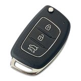 Hyundai Accent İ20 Bayon 2018 Sonrası Uyumlu Oto Anahtarlık Kumanda Anahtar Kabı Logolu