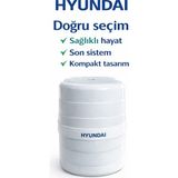 Hyundai Ares Su Arıtma Cihazı – 12 Litre Tanklı | Tezgah Altı Ro Sistem (Motorlu) - Kapalı kasa - Beyaz