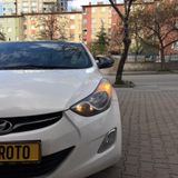 Hyundai Elantra 2011-2016 Batman Yarasa Ayna Kapağı Piano Black ABS Plastik